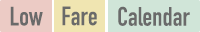 Low fare calendar logo